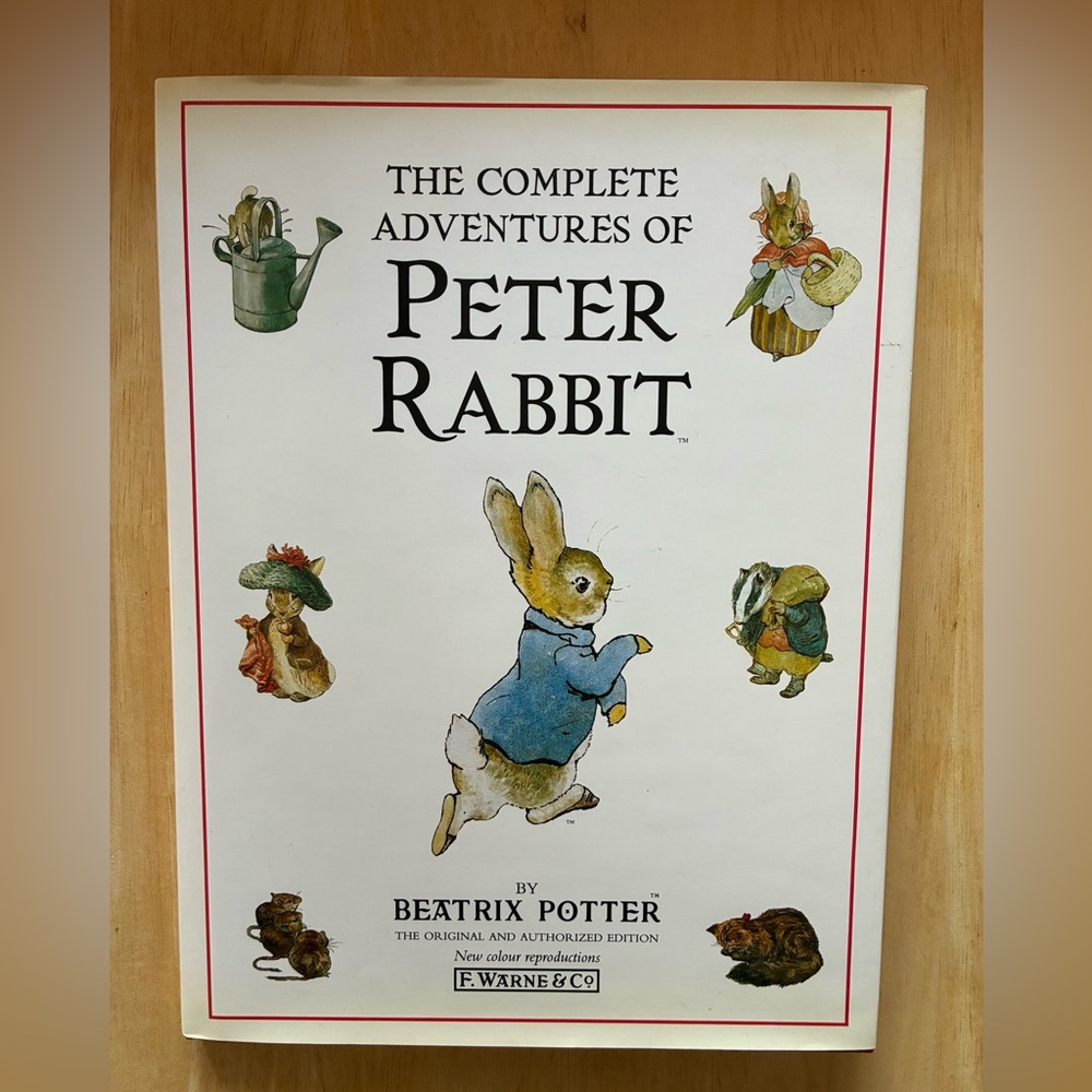 The Complete Adventures of Peter Rabbit by Beatrix Potter, 1987 Hardcover